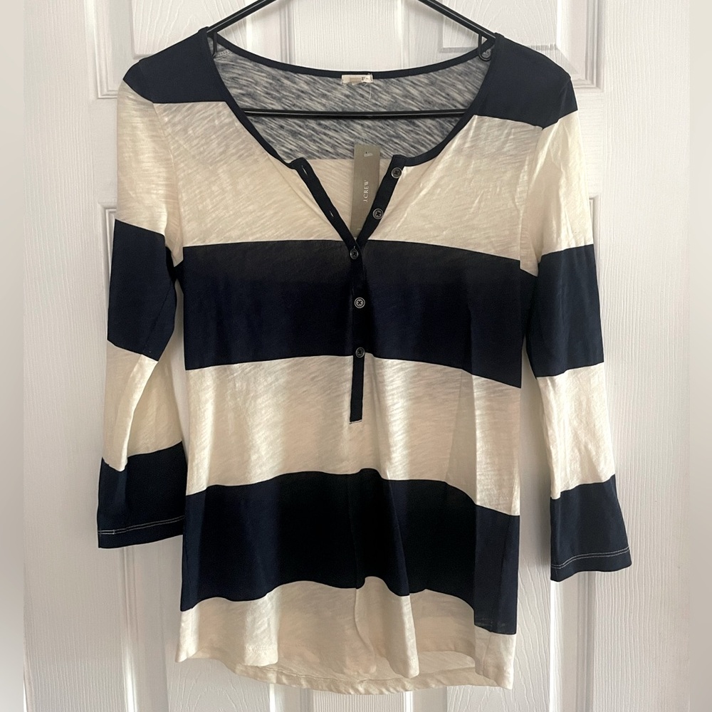 J. Crew Rugby Stripe Henley
